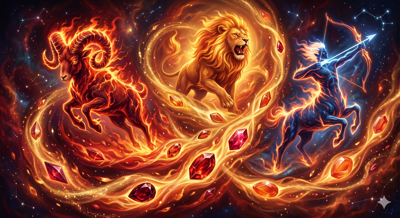 Fire Element Collection – Dynamism, Passion, and Vitality