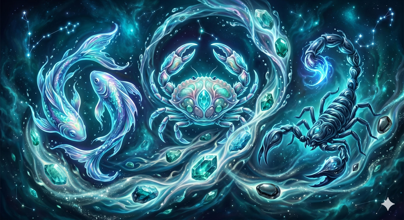 Water Element Collection – Intuition, Spiritual Connection, and Deep Tranquility