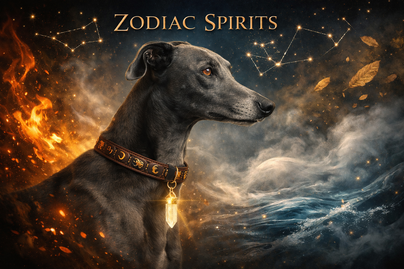 Zodiac Spirits 2026 - Energized, custom-sized horoscope collars