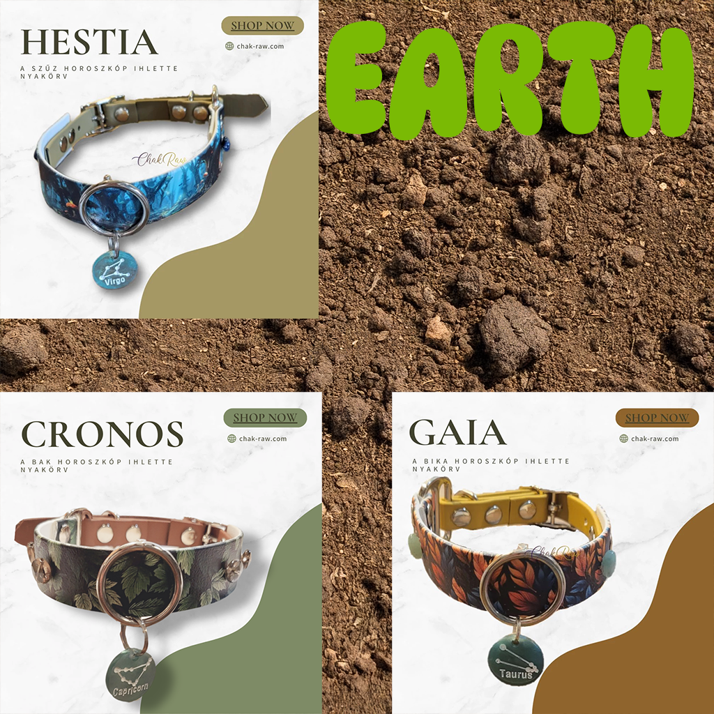 Gaia - a Bika horoszkóp ihlette nyakörv (04.20-05.20)