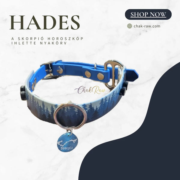 Hades - collar inspired by the Scorpio horoscope (10.23 - 11.21)