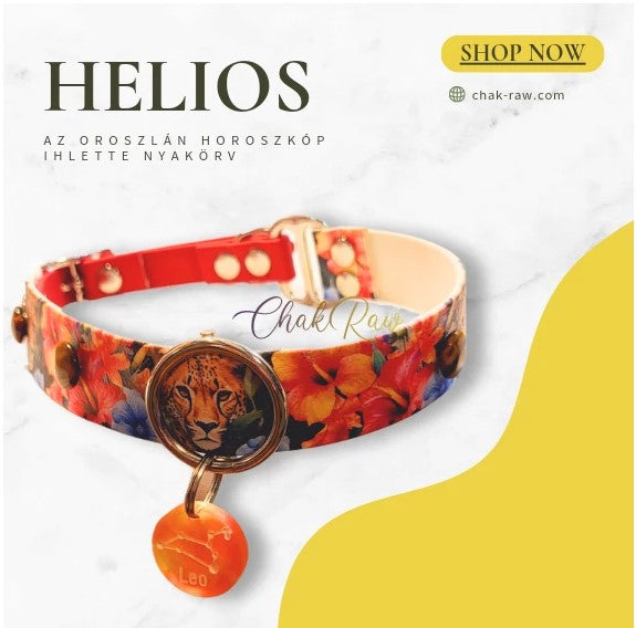 Helios - collar inspired by the Leo horoscope (07.23-08.22)