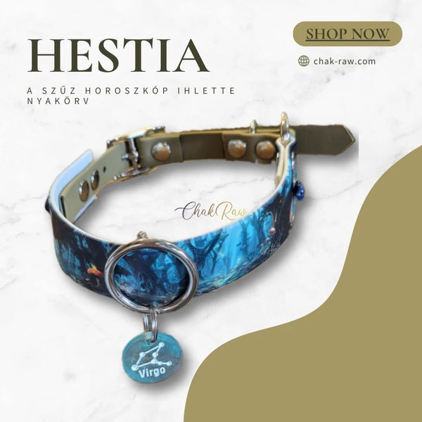 Hestia - the collar inspired by the Virgo horoscope (08.23-09.22)