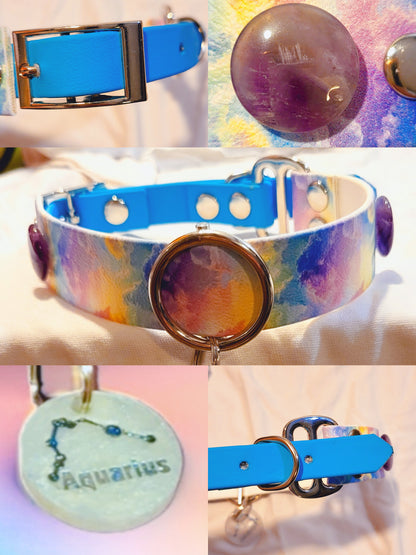Lilith - a collar inspired by the Aquarius horoscope (01.20-02.18)