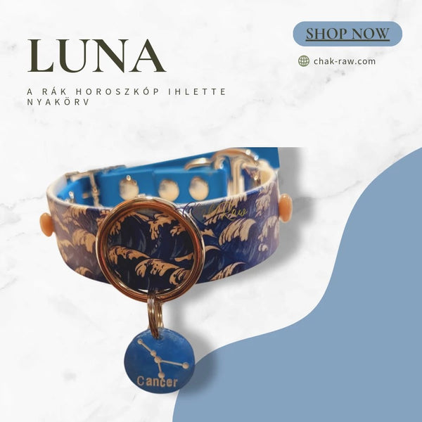 Luna - collar inspired by the Cancer horoscope (06.22 - 07.22)