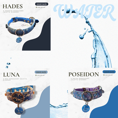 Luna - collar inspired by the Cancer horoscope (06.22 - 07.22)